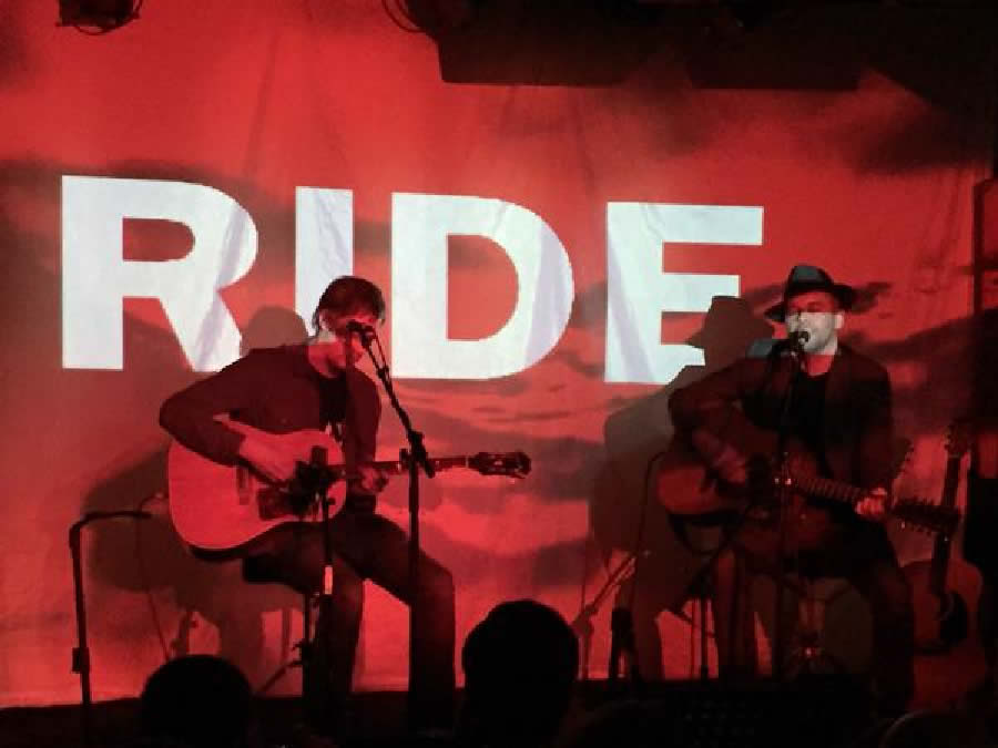 Ride live at 100 Club