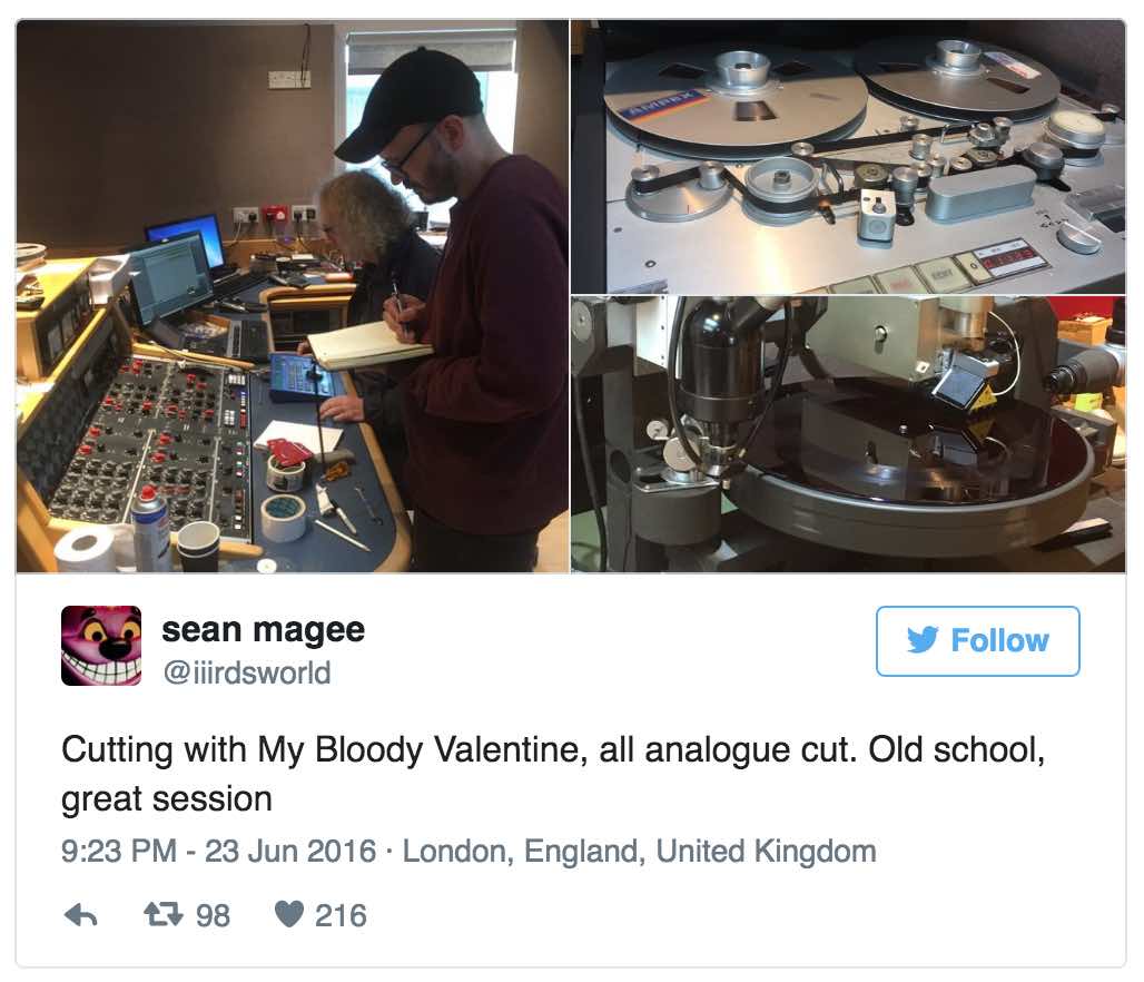 Kevin Shields at Abbey Road