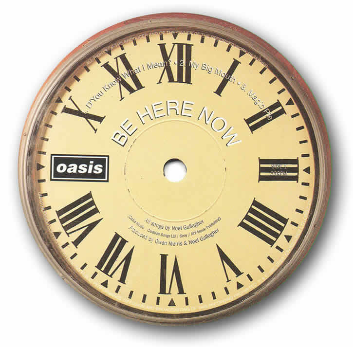 Be Here Now clock Be Here Now clock