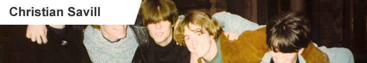 Interview with Christian Saville of Slowdive Interview with Christian Saville of Slowdive