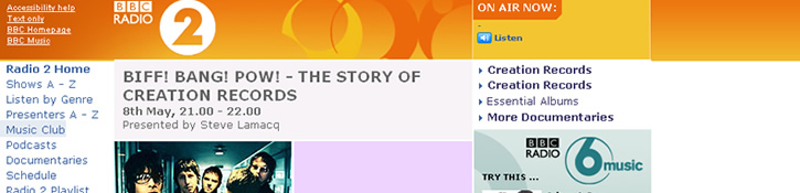 Radio 2 Documentary Radio 2 Documentary