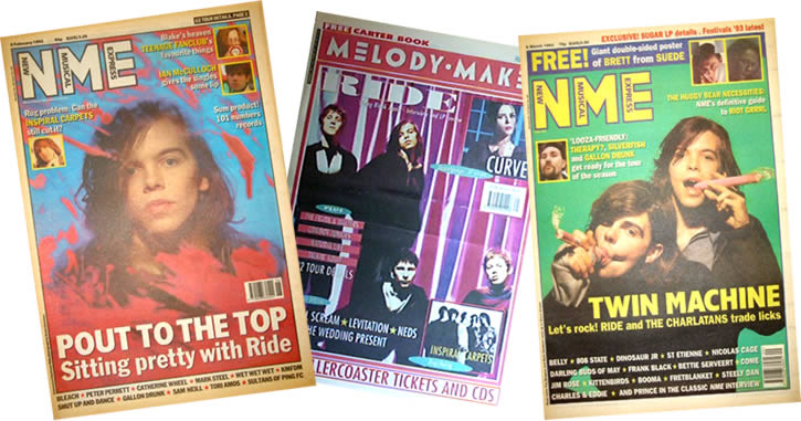 Ride magazine covers 1992 Ride magazine covers 1992